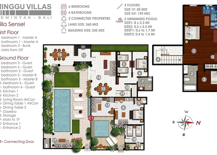6br Sensel - Minggu Villa Seminyak